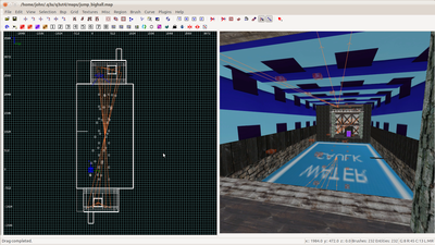 Jump 1 most complex build - just showing detail brushes